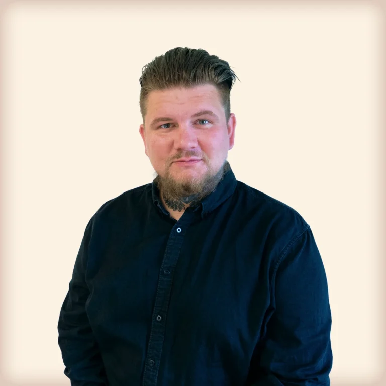 Porträtt av Philip Marsh på Specialrengöringar Sverige.
