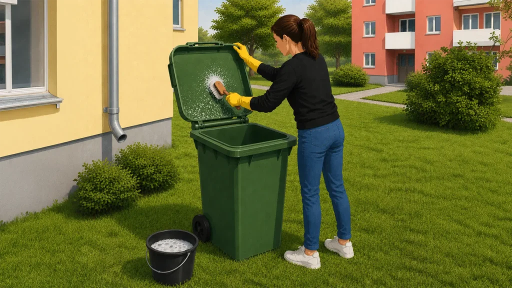 Rengöra sopkärl själv? Tänk på det här