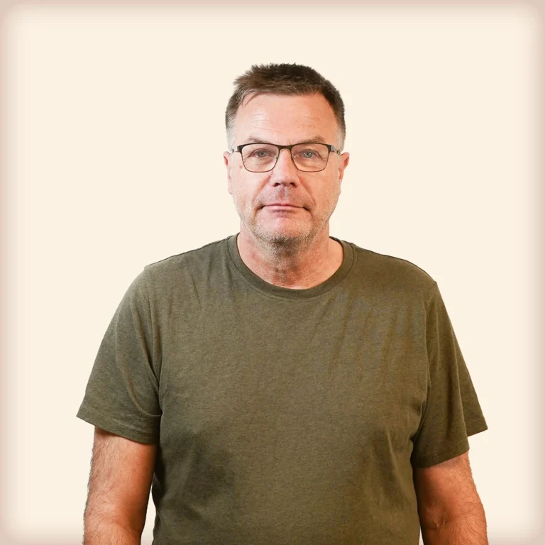 Porträtt av Bert Nyström på Specialrengöringar Sverige.